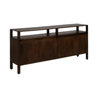 Cassettiera marrone in mango massiccio 190x86x40 cm Kurt – Ixia