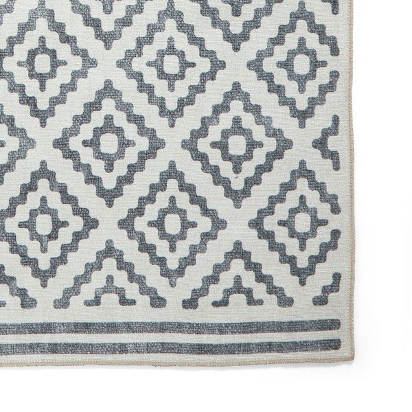 Passatoia grigia lavabile 76x230 cm Coral Grey – Think Rugs-image-4