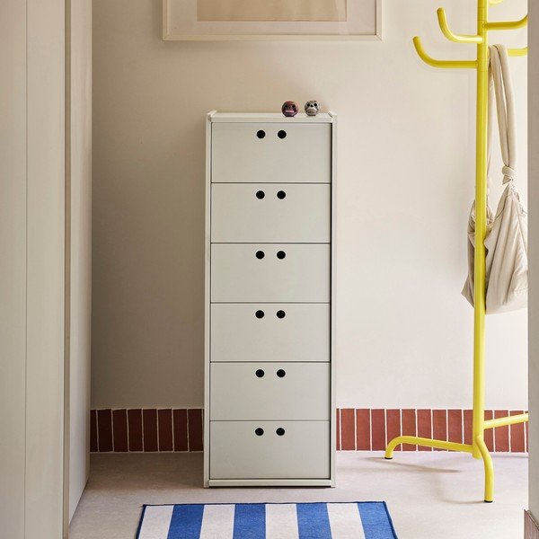 Armadietto color crema 40x118x40 cm Wally – Teulat-image-1