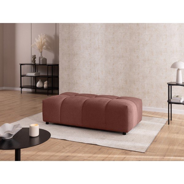 Poggiapiedi color terracotta Albane  – Ropez-image-1