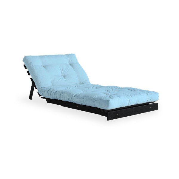 Poltrona variabile Nero/Blu chiaro Roots - Karup Design-image-4