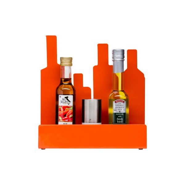 Oranžový kuchyňský stojánek Sagaform Stand