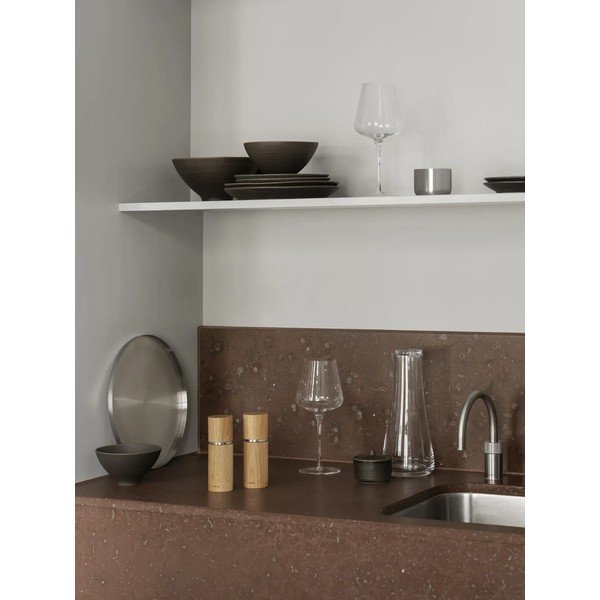 Piatto da dolce marrone scuro in ceramica ø 21 cm Kumi – Blomus-image-3