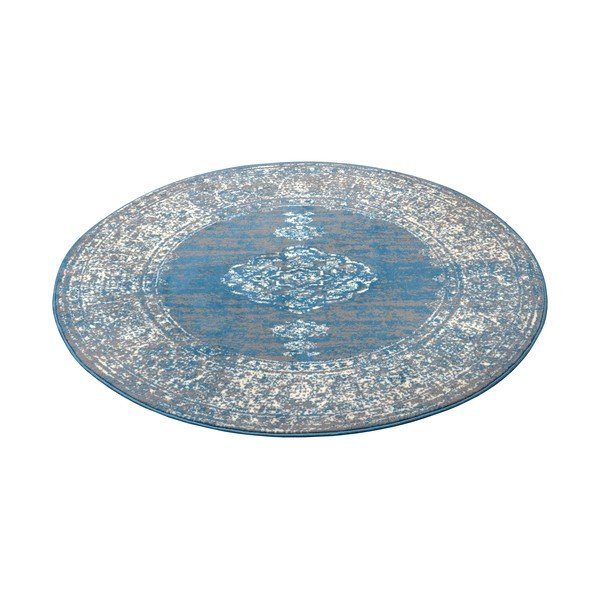 Tappeto rotondo blu ø 160 cm Méridional - Hanse Home-image-2