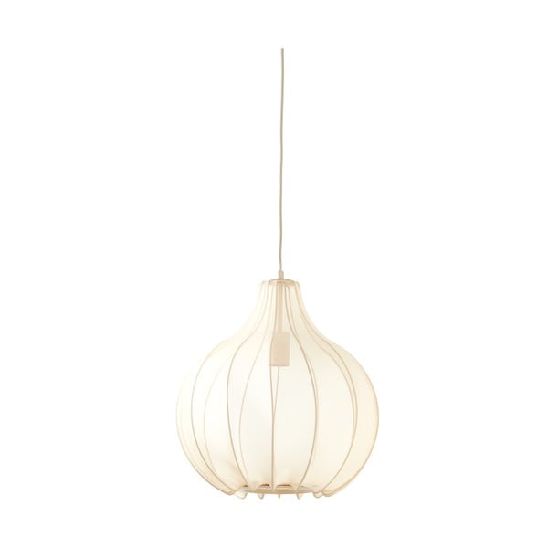 Lampadario beige con paralume in tessuto ø 39 cm Elati - Light & Living-image-2