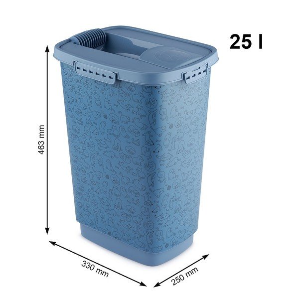 Cassetta blu per pellet 25 l Cody - Rotho-image-1