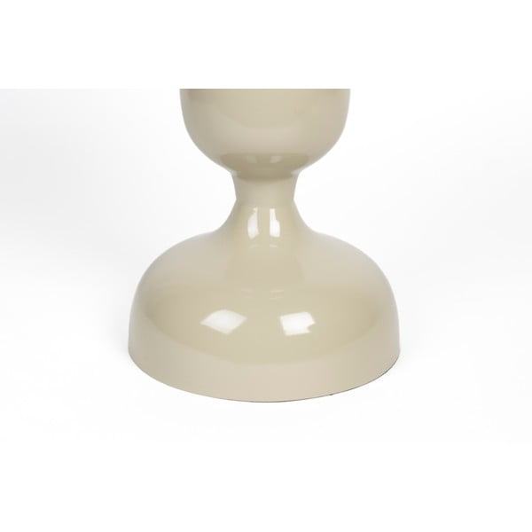 Tavolino rotondo in metallo ø 31 cm Lars – White Label-image-3