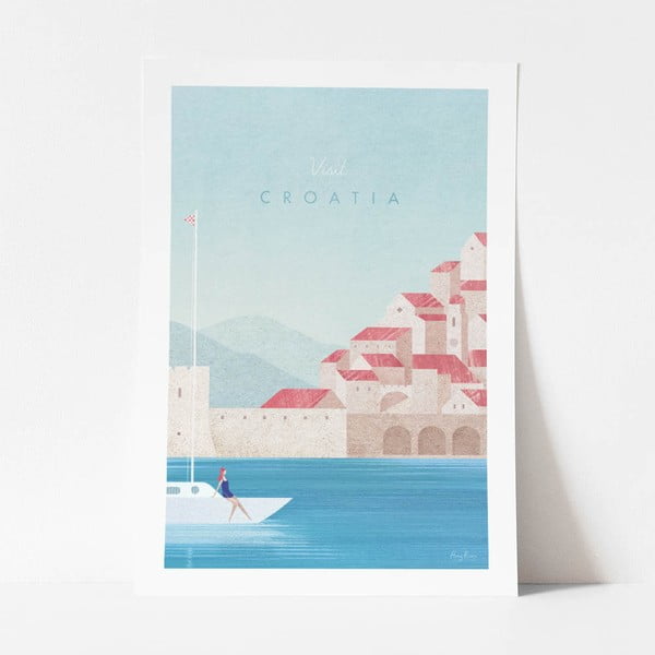 Poster , 30 x 40 cm Croatia - Travelposter