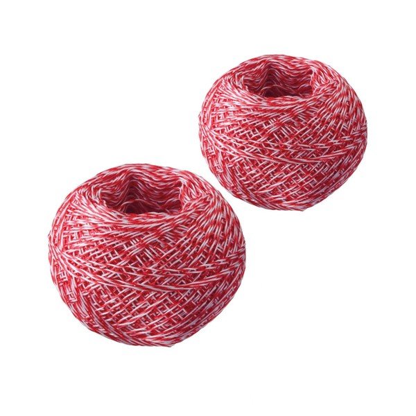 Set di 2 corde da forno rosse e bianche, lunghezza 60 m - Westmark