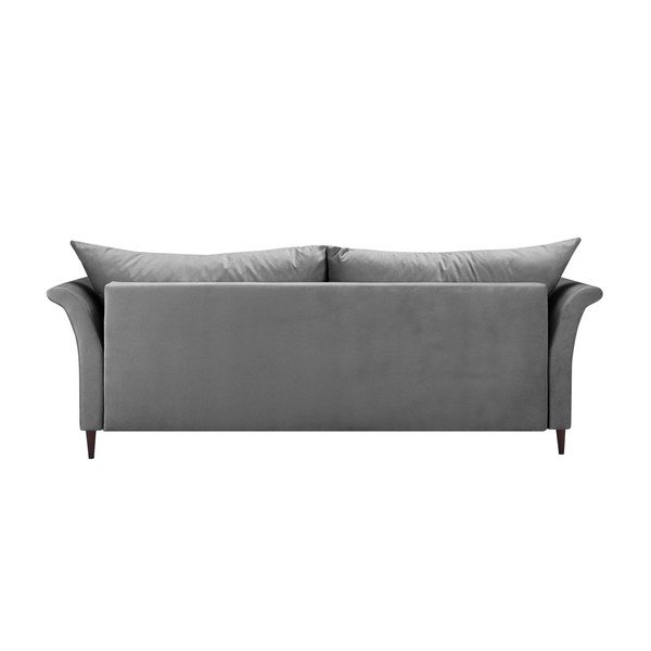 Divano letto grigio chiaro con contenitore Pivoine - Mazzini Sofas-image-4