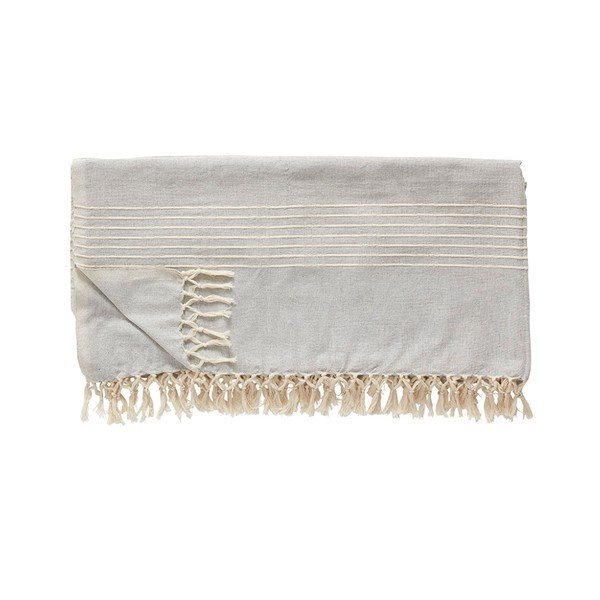 Bavlněná deka Hübsch Torben, 140 x 200 cm