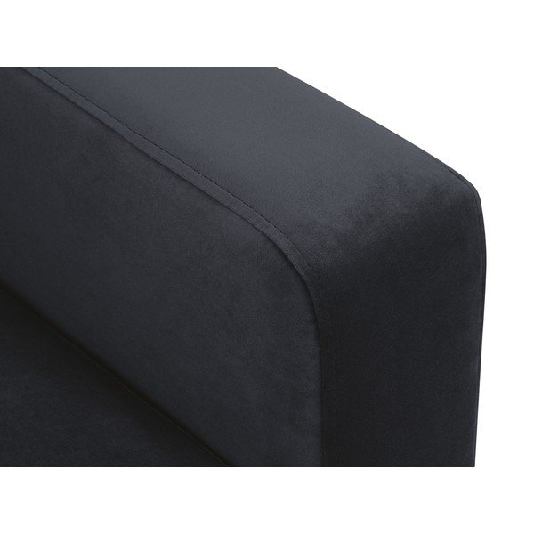 Divano in velluto blu scuro, 220 cm Harmony - Kooko Home-image-4