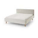 Letto singolo imbottito color crema rete non inclusa 120x200 cm Mattis – Meise Möbel