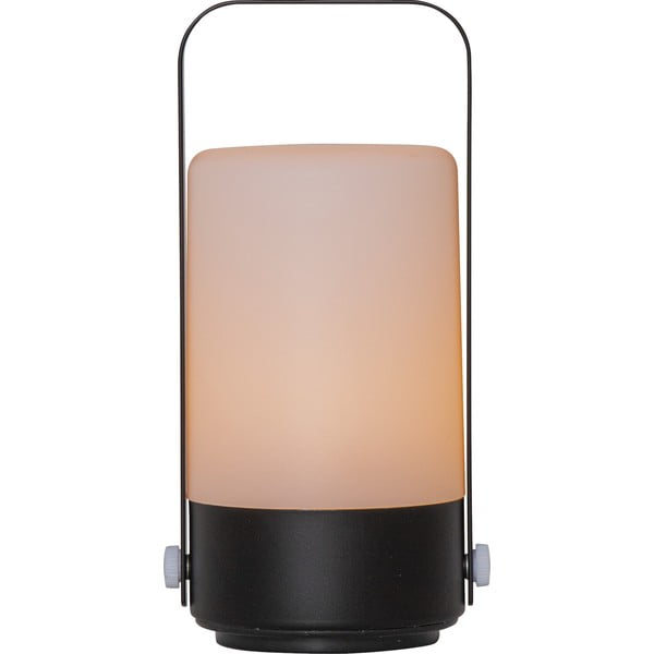 Lanterna LED nera e beige, altezza 19 cm Flame - Star Trading-image-4