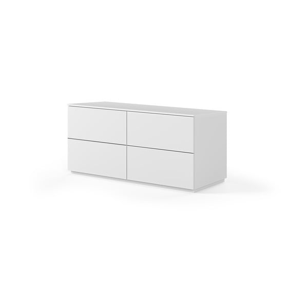 Cassettiera bassa bianca 120x54 cm Join - TemaHome-image-2