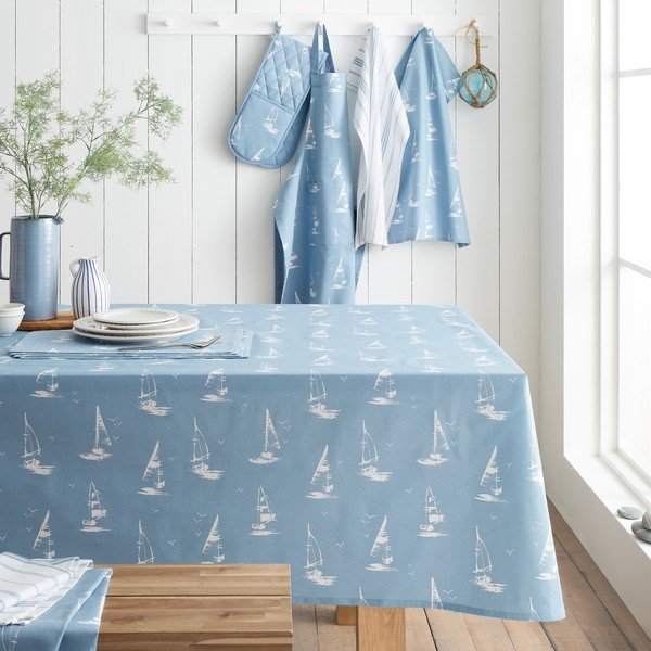 Set di strofinacci in cotone 4 pz 50x70 cm Salcombe Boats – Catherine Lansfield-image-3