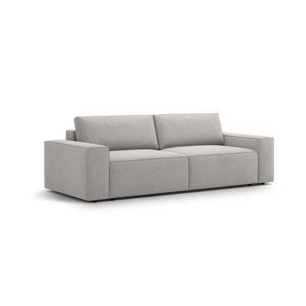 Divano letto grigio chiaro 247 cm Jodie - Micadoni Home-image-2
