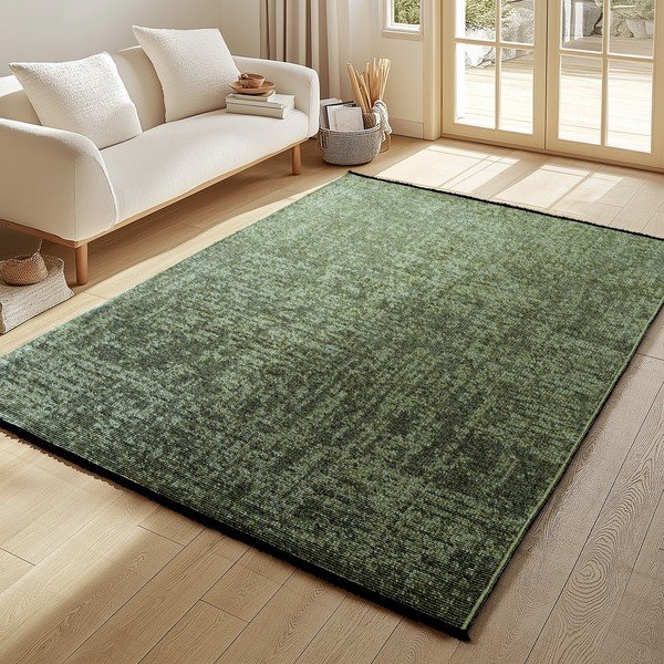 Tappeto verde lavabile 200x290 cm Space – Ayyildiz Carpets-image-1