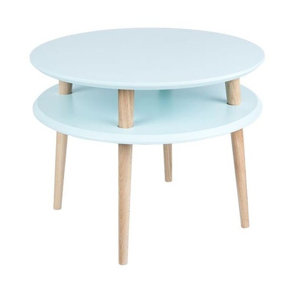 Tavolino UFO 45x57 cm, azzurro - Ragaba