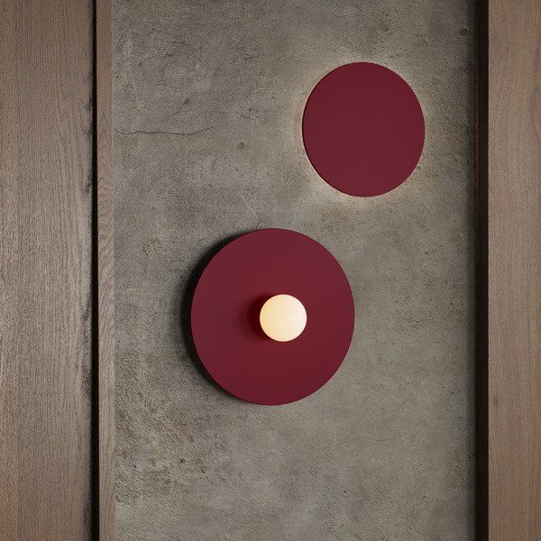 Lampada da parete blu scuro in metallo ø 50 cm AKE – Thoro-image-1