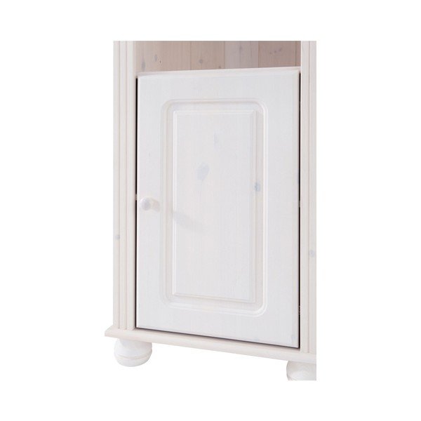 Set da salotto bianco a tre pezzi in legno di pino Ella - Støraa-image-3