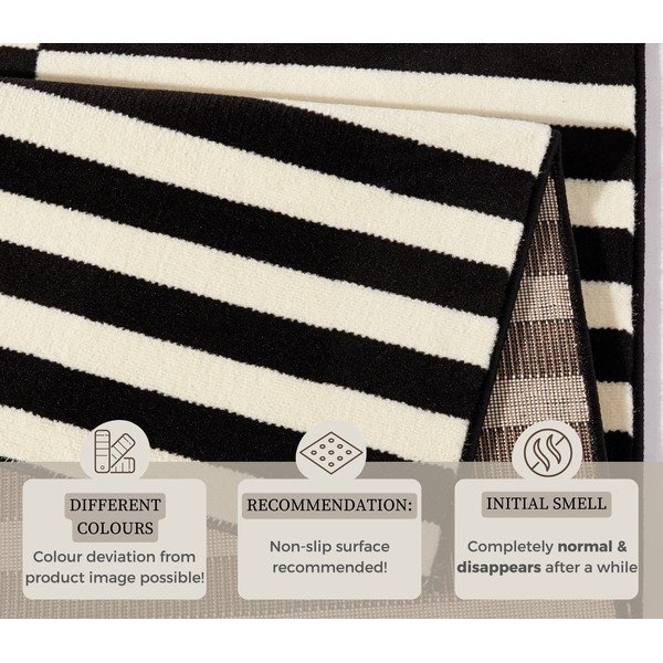 Tappeto nero/color crema 160x230 cm Gloria – Hanse Home-image-4