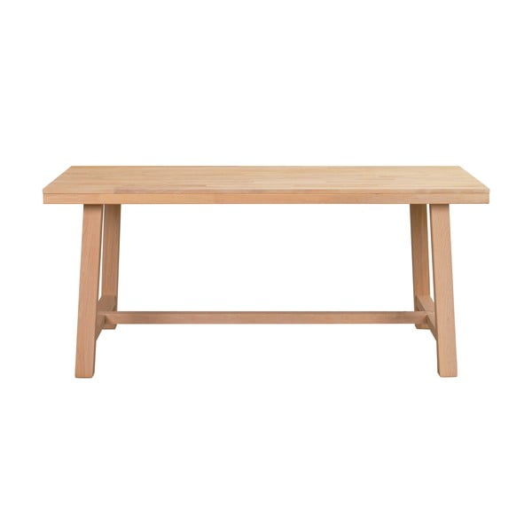 Tavolo da pranzo in legno di quercia lucido 170 x 95 cm Brooklyn - Rowico-image-3