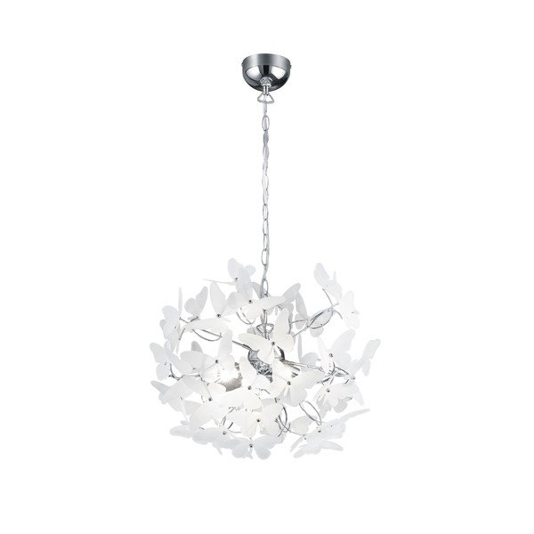 Lampadario per bambini con paralume in plastica ø 50 cm Butterfly – Reality-image-4