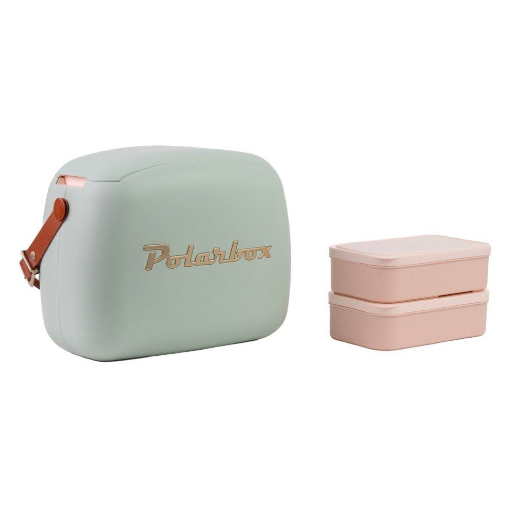 Borsa frigo verde polveroso 6 l Classic Gold – Polarbox | Contenitori termici e borse frigo