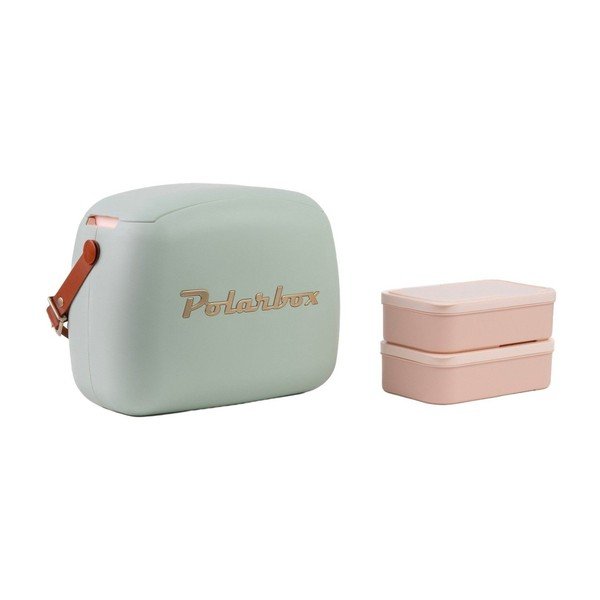 Borsa frigo verde polveroso 6 l Classic Gold – Polarbox