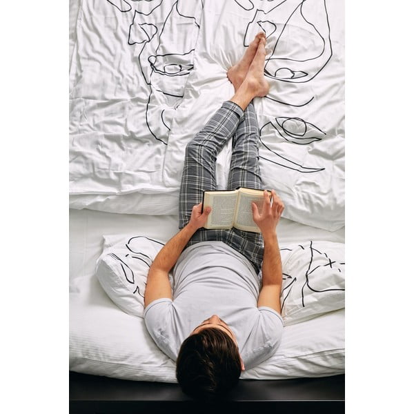 Biancheria da letto in cotone sateen , 200 x 200 cm Infinity - Butter Kings-image-3