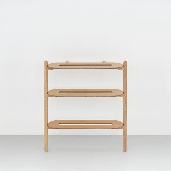 Scarpiera in legno di quercia Heel - Wireworks-image-2