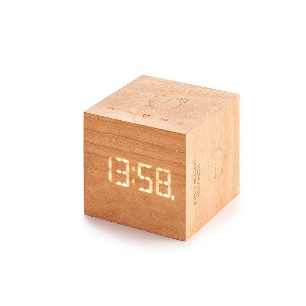 Sveglia digitale Cube Plus – Gingko