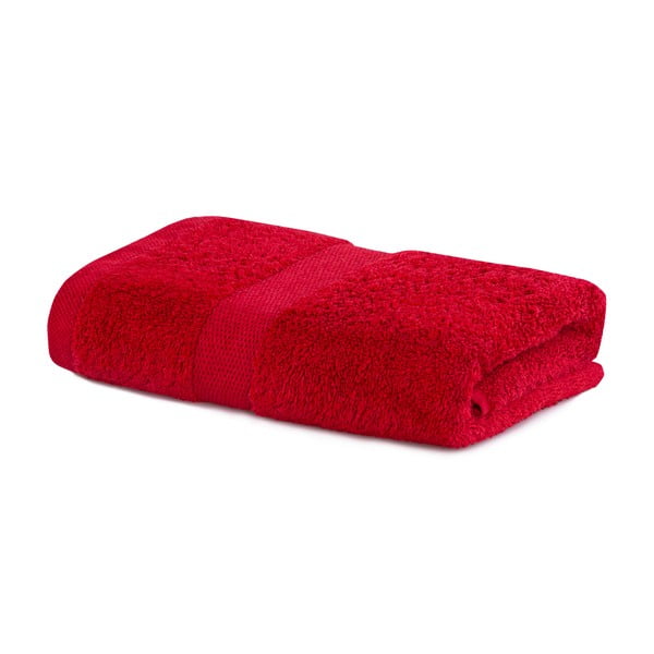 Asciugamano rosso , 50 x 100 cm Marina - DecoKing