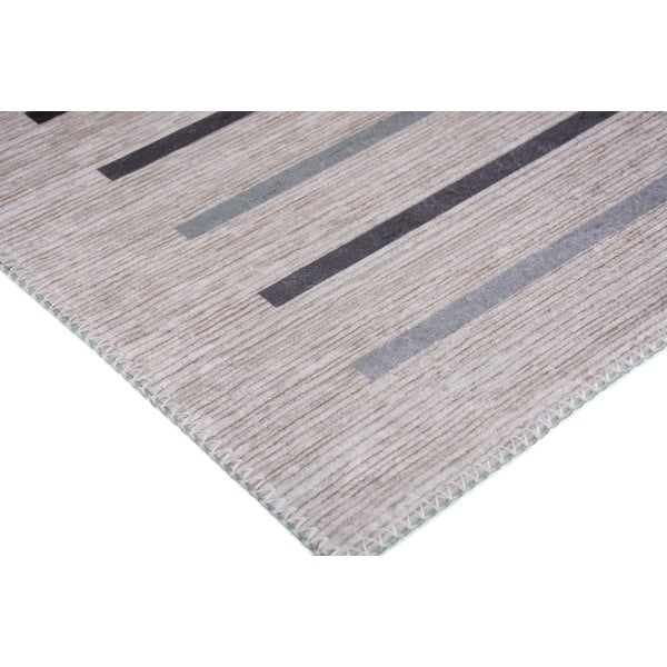 Tappeto lavabile grigio chiaro 120x180 cm - Vitaus-image-2