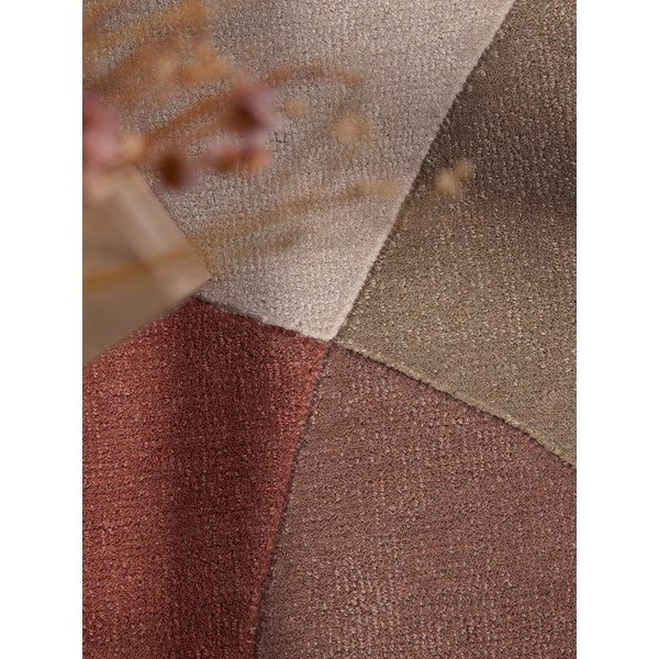 Tappeto rotondo beige in lana tessuto a mano ø 160 cm Hackney Clarissa – Ted Baker-image-2