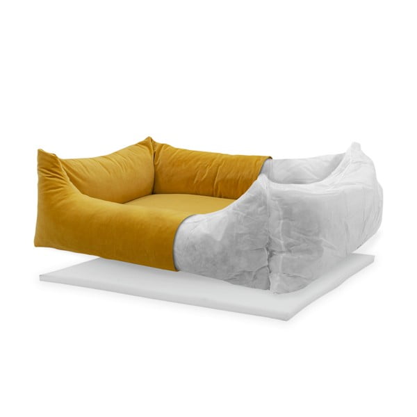 Letto per cani giallo 80x67 cm - Madison-image-3
