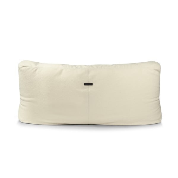 Puof a sacco color crema con rivestimento in bouclé Sofa Tube 190 – SLOWDOWN-image-4