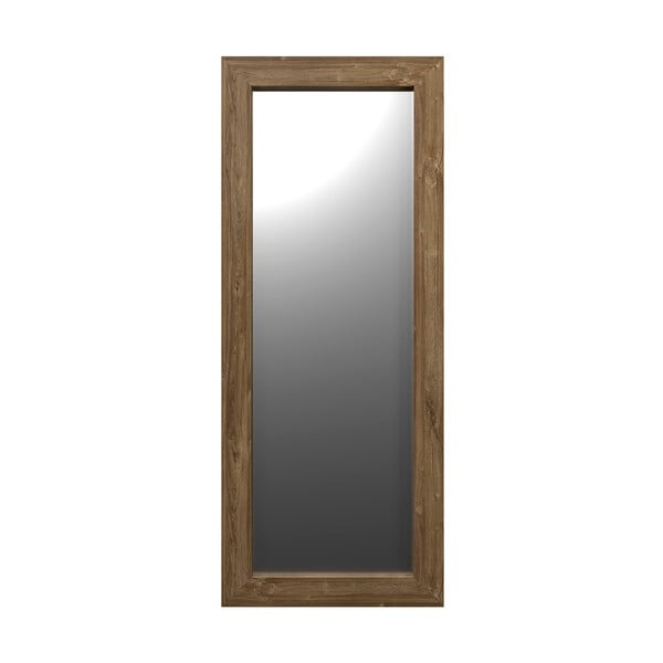 Specchio da parete con cornice marrone, 60 x 148 cm Jyvaskyla - Styler