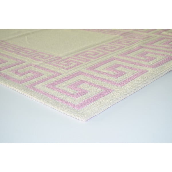 Starorůžový odolný koberec Vitaus Versace, 120 x 180 cm -image-2