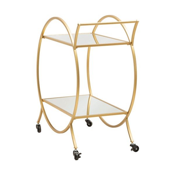 Tavolo da portata su rotelle 36,5x70 cm Round - Mauro Ferretti-image-3