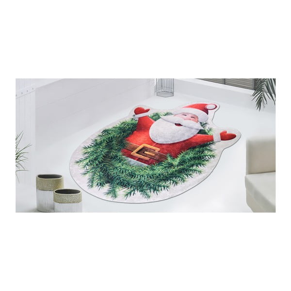 Tappeto Happy Santa, 80 x 120 cm - Vitaus