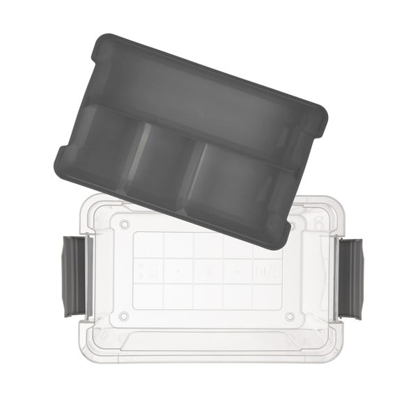 Scatola di plastica con coperchio 35x23x17 cm Multi Stormax - Orion-image-1