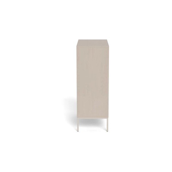 Credenza grigia in melamina 80x110x40 cm Palmdale – Actona-image-3