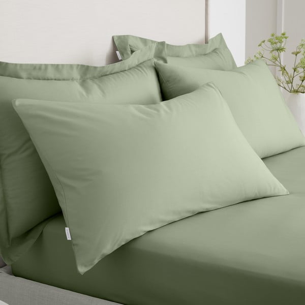 Federe per cuscino in set in percalle di cotone 2 pz 50x75 cm Cotton Percale – Bianca-image-2