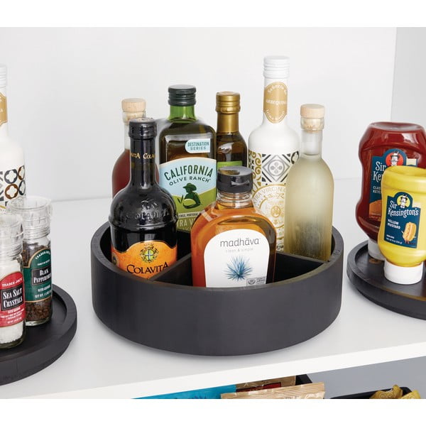 Organizzatore in legno girevole per spezie Merry-go-round - iDesign/The Home Edit-image-1