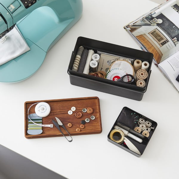 Scatola per il materiale da cucito Tower - YAMAZAKI-image-1