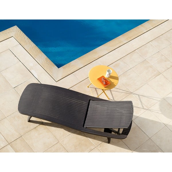 Sdraio da giardino in plastica marrone scuro Pacific - Keter-image-2