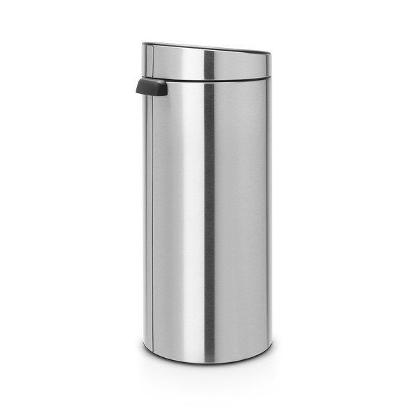 Bidone in acciaio touch in argento opaco 30 l Touch Bin - Brabantia-image-3