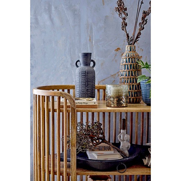 Vassoio decorativo in legno Cleon - Bloomingville-image-1